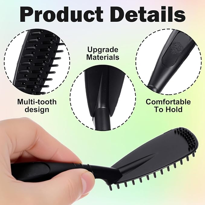 Hair Dye Comb Brush 5.90In Creative Hairdressing Tool for Salon and Diy Hair Coloring Easy Grip Washable Reusable Coloring Comb