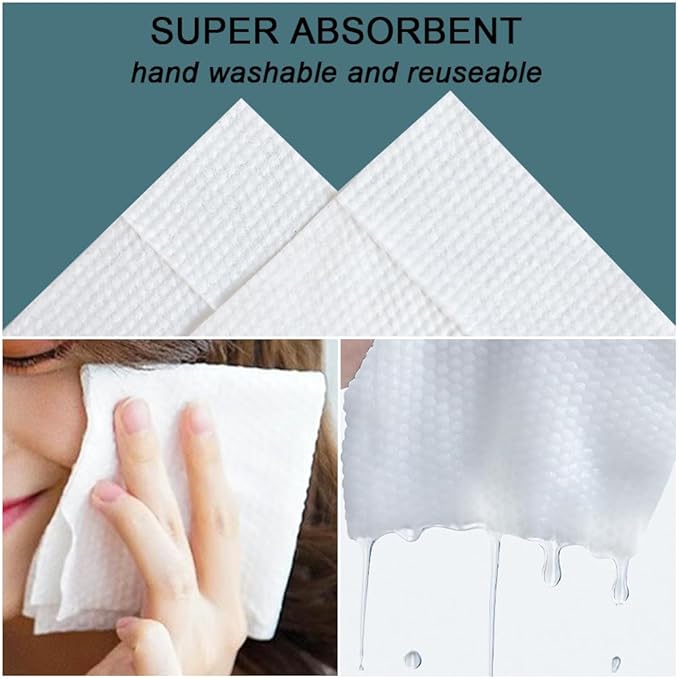 Compressed Towels,110PCS Compressed Face Towel with Carrying Case and Towel Dispenser,Disposable Portable Mini Tissue for Travel,Sport,Camping