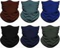 Venswell Neck Gaiter Face Mask Men Women,Seamless Bandana Rave Face Cover Scarf Mask,Balaclava,Headband, Head Wrap,Headwear