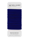Cyndibands Elastic Hair Ties – Navy Blue - No Damage 4mm Ponytail Holders for Women & Kids, 24-Pack Hair Elastics in Neutral Colors