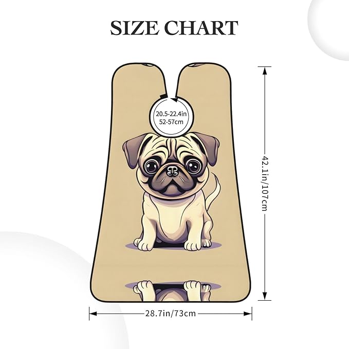 Three Dachshunds Print Beard Bib Shaving Apron, Beard Hair Trimming Cape Gift For Dad