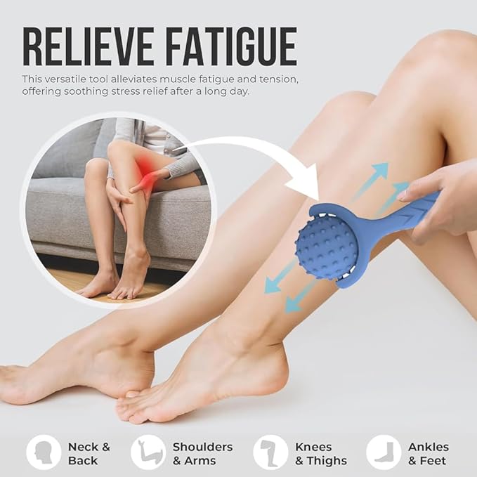 Cold Ice Face Roller Cold Massage Roller Ball CryoBall Facial Ice Globes Blue