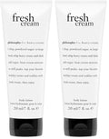philosophy fresh cream body lotion - with notes of vanilla,heliotrope & tonka bean - 7 fl oz,(Pack of 2)