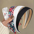 Huachi Headbands for Women Non Slip Trendy Headbands for Women’s Hair 1 inch Wide Cute Headband for Girls, Fall Head Bands Elastic Hair Bands for Womens Fashion Accessories for Women 4PCS