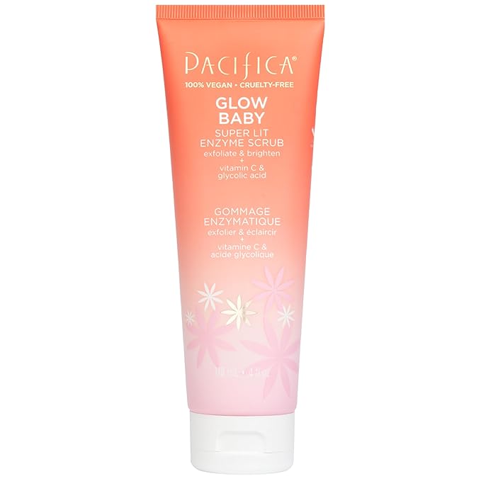 Pacifica, Scrub Enzyme Glow Baby Super Lit, 4 Fl Oz