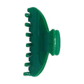 Durable Acetate Hair Clips - 4-Inch Green Claw Clips for Fine and Thick Hair (Green)