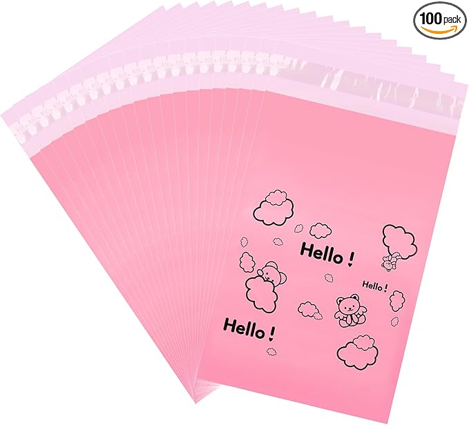 100 Pcs Sanitary Napkin Disposal Bags,Feminine Hygiene Disposal Bags for Pads,Tampon Sanitary Bag for Women Girls Privacy Protection(Pink)