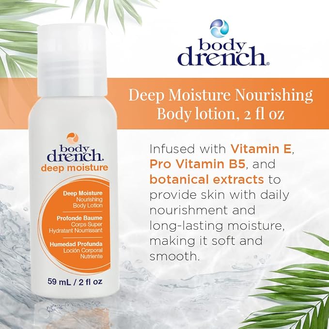Body Drench Deep Moisture Nourishing Body Lotion, 2 Fluid Ounce
