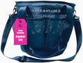 MANE & STABLE Horse Grooming Bag – Hanging Royal Blue Mesh Tote with 8 Pockets & Spacious Compartment | Quick-Drain Design for Barn, Trailer & Wash Rack
