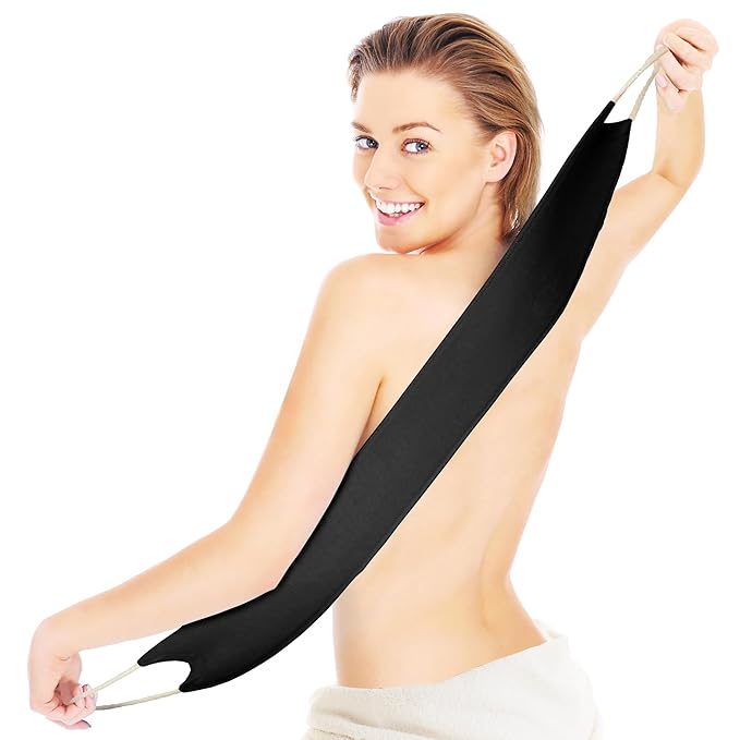 Slick- Lotion Applicator for Your Back, Black, Easy Application of Lotions and Creams, Smooth and Even Application to Entire Back, Sunscreen Applicator for Back