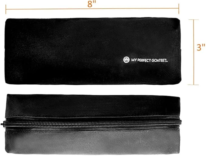 My Perfect Goatee®️ 13-in-1 Mens Grooming Kit - LED Display Beard Trimming Kit with Travel Bag, Charging Stand, & More - Waterproof, Cordless Electric Trimmer for Nose, Body, & More – Ideal Gift Set