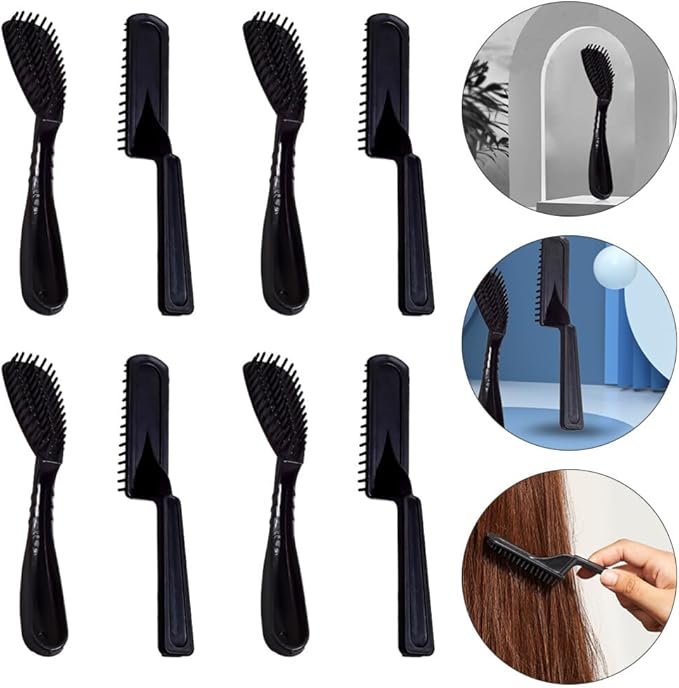 FRCOLOR Hair Dyeing Comb for Even Application Hair Dye Comb and Highlighting Brush Salon and Home Use Dyeing Tinting Tool 0.98 Inch Compact Size