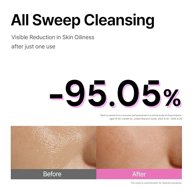 OVERLAPS Ectoin Cleansing Oil | Oil Cleanser for Face & Makeup Remover | Blackhead & Sebum Care | Double Cleansing Korean Skincare for Oily, Sensitive & Acne-Prone Skin, 6.76 fl. oz (200ml)