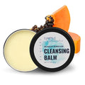 Tallow Cleansing Balm - With Grass-fed Beef Tallow, Papaya Enzyme | Waterproof Makeup Remover Balm | Natural Face Cleanser Oil | Sulphate Free | for sensitive skin, MADE IN USA - 3.17 oz/ 90 g