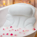 Bath Pillows for Tub – Bathtub Pillow with Head, Neck & Shoulder Support, Non-Slip Tub Pillow for Bathtub & Jacuzzi, Breathable Bath Tub Pillow with Wash Bag, Bath Accessories Gift for Women & Men