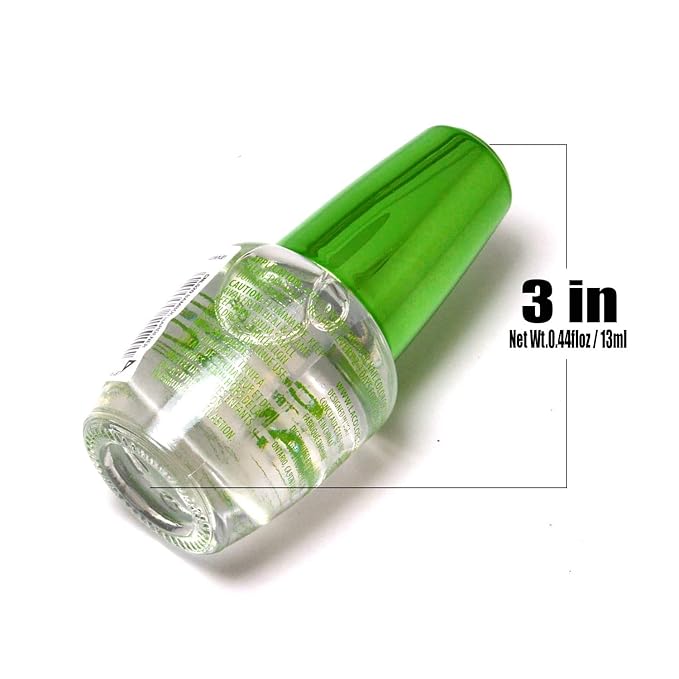 L.A. Colors 1 Salon Fabulous Nail Treatments - Bamboo Nail Hardener Polish Lacquer + Free Zipper Bag