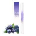 Yimart 4pcs 15 Smell Nail Nutritional Oil Pen Liquid,Nail Cuticle Oil Pen,Nail Oil,Anti-barb Nail Edge Nutritional Oil, Finger Edge Oil,Female Nail Care Tool (Blueberries, 2ML)