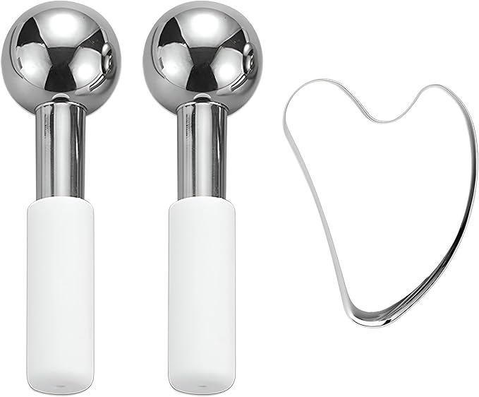 Ice Globes & Gua Sha Set