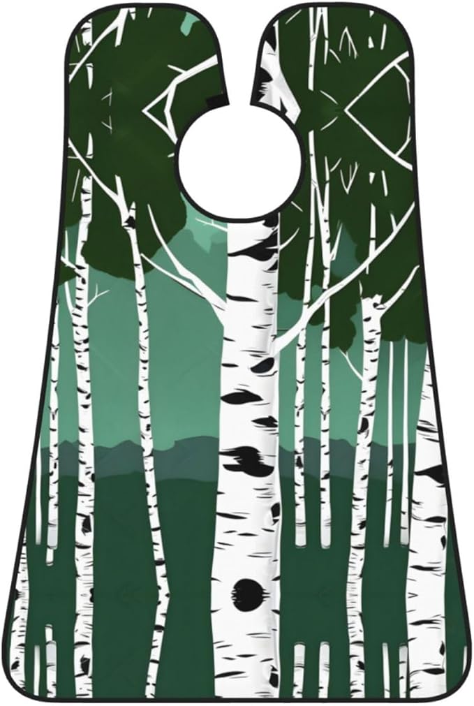 Brooklyn Bridge Print Beard Bib Shaving Apron, Beard Hair Trimming Cape Gift For Dad