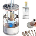 Makeup Brush Cleaner, Automatic Makeup Brush Cleaning Machine, 3-in-1 Electric Beauty Brush Cleaner, Air Drying and Dust-proof Organizer, Makeup Brush Tool, Great Gift for Makeup Friends
