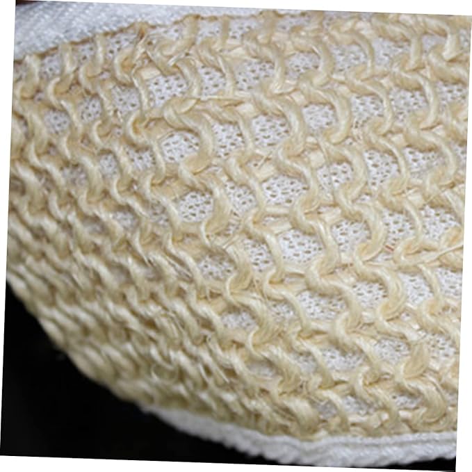 3pcs Loofah Massage Brush Bath Towel Double-Sided Exfoliating Back Scrubber Straps for Deep Cleaning and Shower