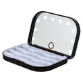 Organizer Box for Eyelashes Lash Tray Holder Led Lighted Lash Storage Case for Makeup