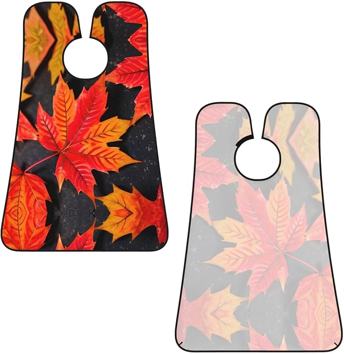 Magic Mushrooms Print Beard Bib Shaving Apron, Beard Hair Trimming Cape Gift For Dad