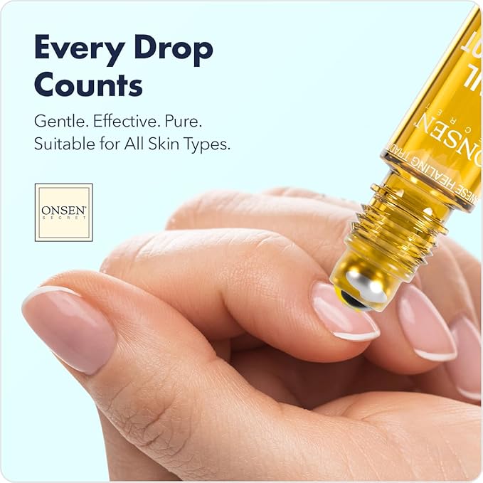 Onsen Nail & Cuticle Rescue Kit – Conditioner Serum, Repair Oil & Cuticle Balm – Tsubaki, Shea Butter, Jojoba – Strengthens Nails, Softens Cuticles, Hydrates Skin (15ml Serum+10ml Oil+32.5ml Cream)