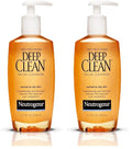 Neutrogena Deep Clean Daily Facial Cleanser with Beta Hydroxy Acid for Normal to Oily Skin,Alcohol-Free,Oil-Free & Non-Comedogenic,6.7 fl. oz,(Pack of 2)