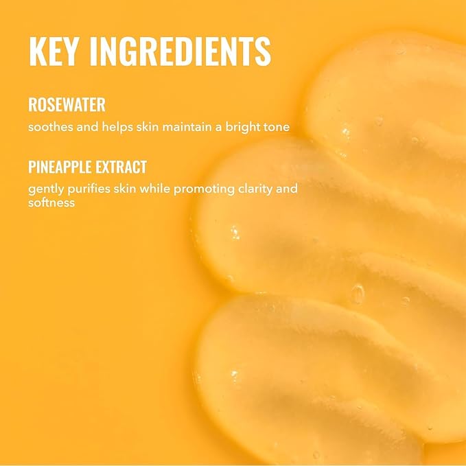 Good Molecules Hydrating Facial Cleansing Gel Pack 3 – 200 ml / 6.7 fl oz Each | Face Wash with Rosewater & Pineapple Extracts for Gentle Cleansing and Hydration