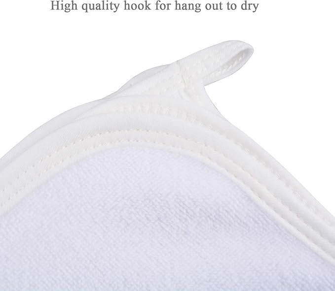 Microfiber Facial Cloths (Facial Towels), 8 Pack (12 x 12 inch), Super Absorbent, Quick Drying Fast, Soft, Eco-Friendly, for Facial Wash Cleansing, Make-up Removal, Baby and Travel (White)