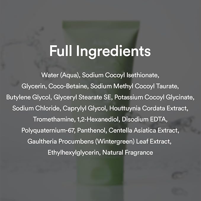 Abib Mild Foam Cleanser Heartleaf Foam 5.07 fl.oz