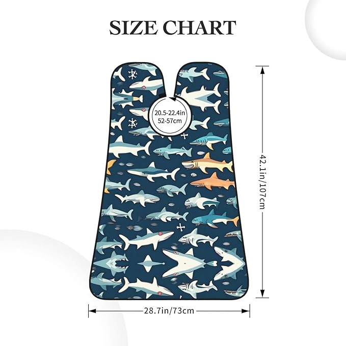 Abstract Paint Splashes Print Beard Bib Shaving Apron, Beard Hair Trimming Cape Gift For Dad