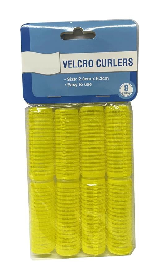 Self-Grip Hair Curlers – Professional Salon Rollers for Hairdressing (Small, 8-Pack)