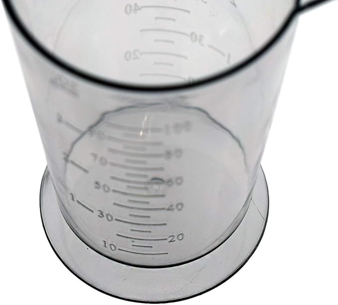 Colortrak Beaker, Easy To Read Color Beaker, Measurement Markings in Ounces and Milliliters, 4 ounce Capacity, Ideal For All Stylists, Easy To Clean, 3.7 inches high