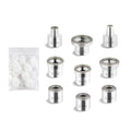 Diamond Dermabrasion Head, Microdermabrasion Accessories 9 Tips, Facial Replacements Dermabrasion Head Replacements Professional Microdermabrasion Tool