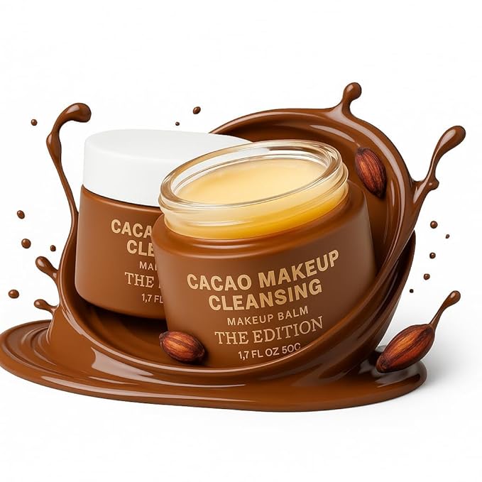 The Edition CACAO, Makeup Balm, Face Cleanser, Makeup Remover & Cleansing Balm – Gentle Face Makeup Cleanser for Waterproof Makeup, Hydrating Skincare for All Skin Types, 50g (CACAO)