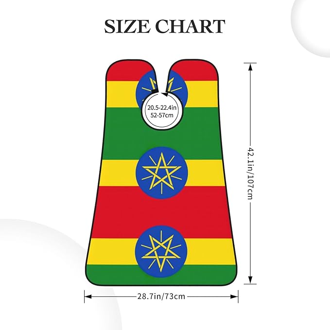 Flag Of Georgia Print Beard Bib Shaving Apron, Beard Hair Trimming Cape Gift For Dad