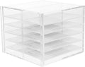 Acrylic Eyelash Storage Case with 10 Layers Multi-tier False Eyelashes Organizer Box for Travel and Display Lash Packaging Holder