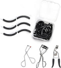 Eyelash Curler Refill Pads Compatible with Shiseido,Eyelash Curler Refill,Silicone Lash Curler Refill Pads Compatible with Revlon Elf Shu uemura,24PCS (Black)