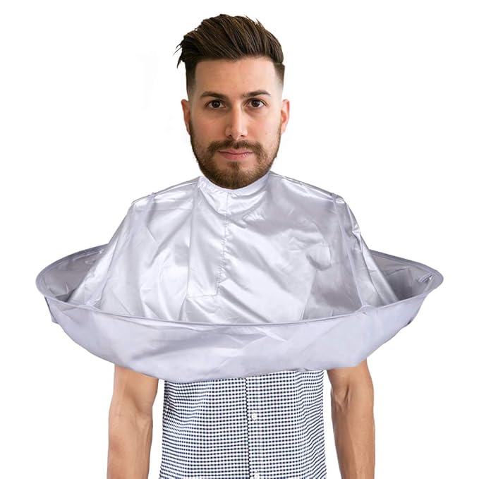 Professional Hair Cutting Cape Foldable Hair Cutting Cloak Umbrella for Salon Barber Adult Special Hair Styling Accessory