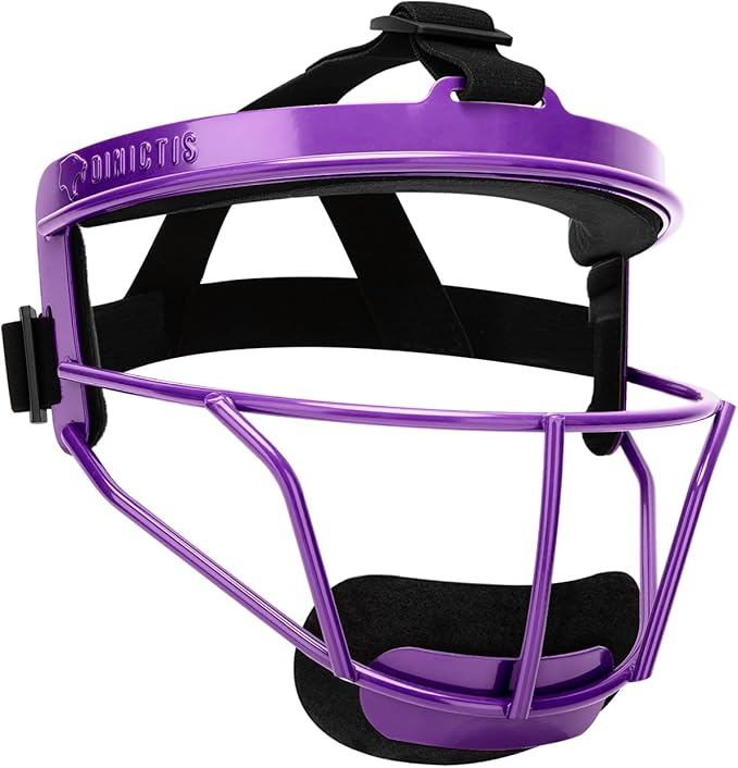 Dinictis Softball Face Mask, Lightweight, Comfortable, with Wide Field Vision, Durable and Safe Face Guards, Premium Protective Softball Fielder's Mask