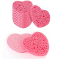 10 Count Compressed Facial Sponges 100% Natural Cellulose Sponge for Facial Cleansing Exfoliating Mask Makeup Removal Reusable Cosmetic Spa Sponges Face Washing Sponge Pads for Estheticians