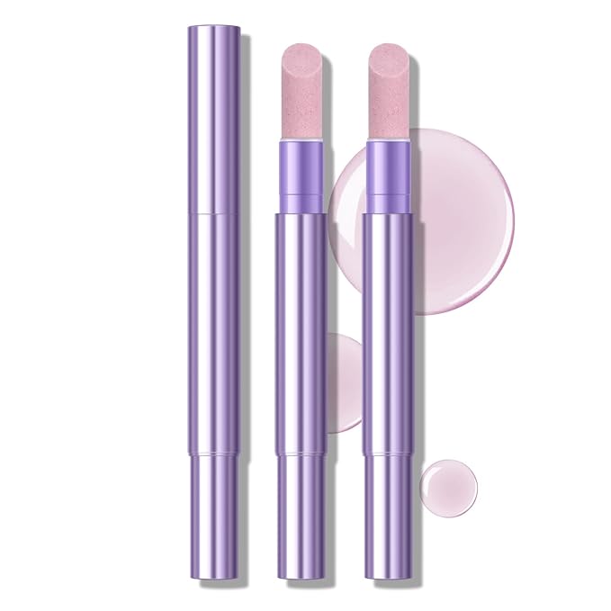 4-in-1 Cuticle Pusher Pen, Cuticle Oil Pen with Ceramic Tip and Micro-Dosin Oil, Repair Nourish Nails Cuticle Remover Nail Care Pen for Hangnails Dry & Damaged Nails(2pcs)