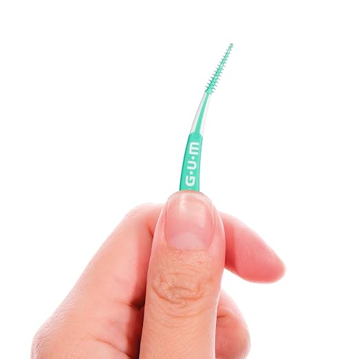 GUM Soft-Picks Advanced, Dental Picks for Teeth Cleaning and Gum Health, Disposable Interdental Brushes with Convenient Carry Case, Dentist Recommended Dental Picks, 60 Count (Pack of 3) 180 Total