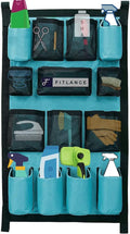 Equine Long Trailer Door Caddy - Horse Trailer Door Caddy Grooming Bag Stall Organizer - Horse Equipment Trailer Door Caddy Storage Bag - Trailer Grooming Bag Door Caddy Organizer