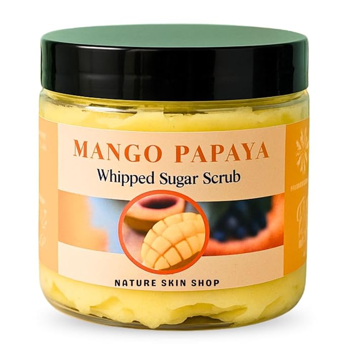Sugar Scrub Soap Whipped Cream (Mango Papaya)