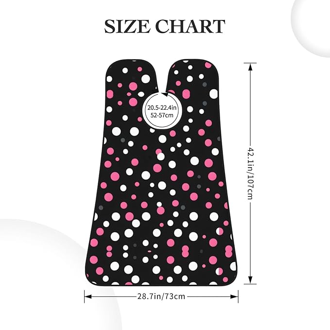 Jellyfish Pattern Print Beard Bib Shaving Apron, Beard Hair Trimming Cape Gift For Dad