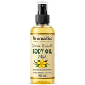 Warm Vanilla Mini Body Oil Mist for Women | Lightweight, Non-Sticky, Spray-on formula for Daily use After Shower | Moisturized, Soft, Glowing Skin | Cozy, Creamy Vanilla Scent - 4 Fl Oz