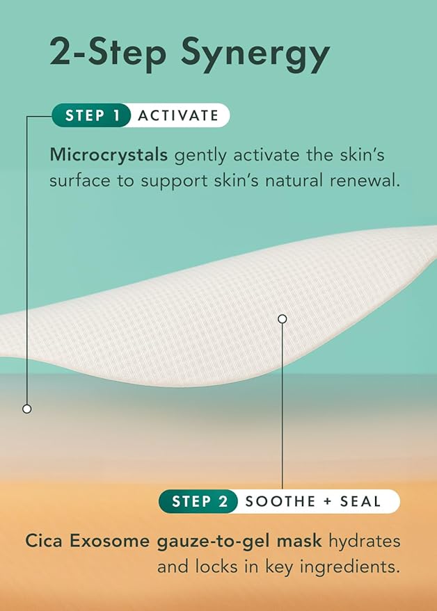 Rael Face Mask – Deep Hydration & Moisturizing Sheet Masks, Daily Skincare, Advanced PM Routine for Glowing Skin, Korean Skin Care (2-Step Blemish Recovery, 4 Count)